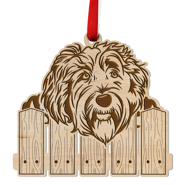 Dog Ornament Labradoodle