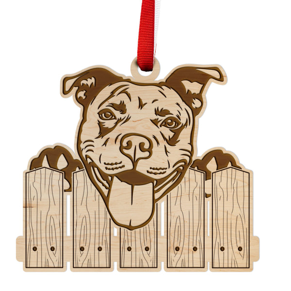 Dog Ornament Pit Bull