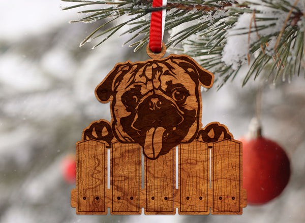 Dog Ornament Pug