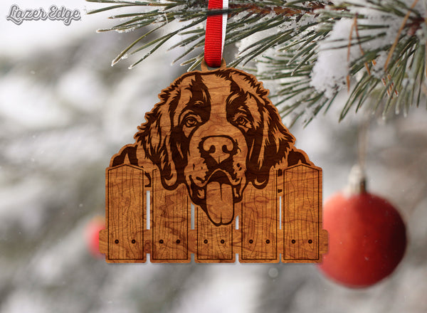 Dog Ornament Saint Bernard