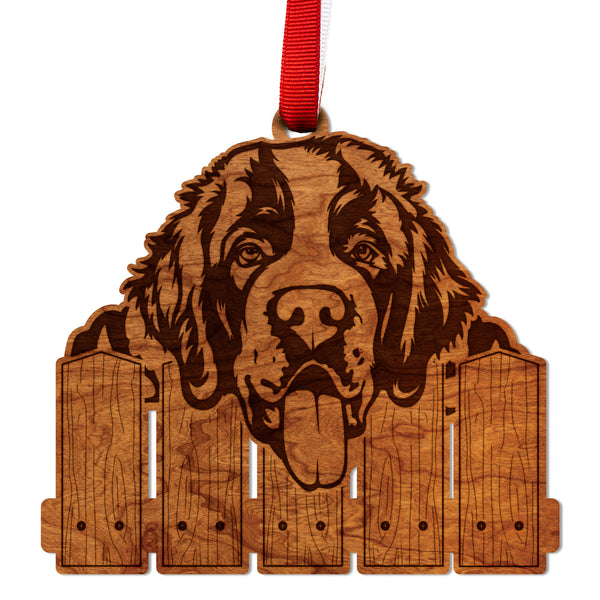 Dog Ornament Saint Bernard