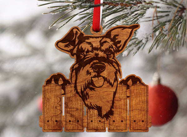 Dog Ornament Schnauzer