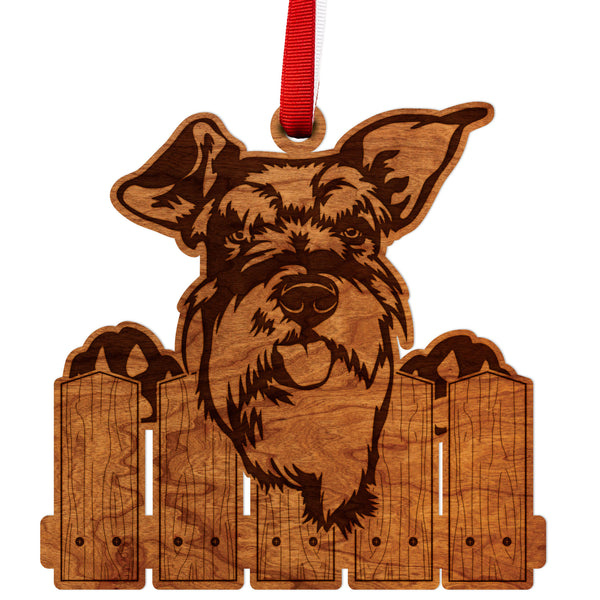 Dog Ornament Schnauzer