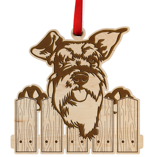 Dog Ornament Schnauzer