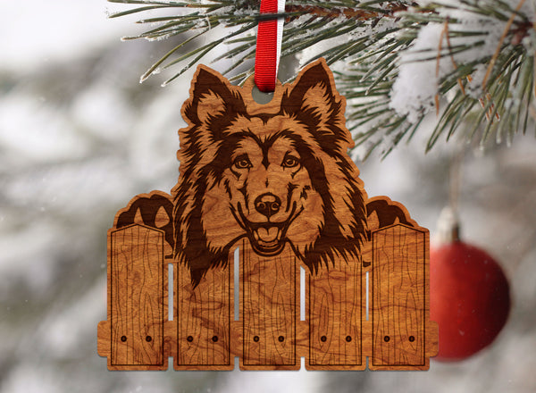 Dog Ornament Shetland Sheepdog