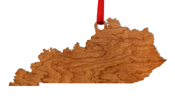 State Silhouette Ornament Kentucky