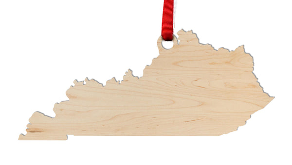 State Silhouette Ornament Kentucky