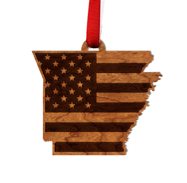 State Flag Ornament Arkansas Flag