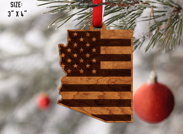 State Flag Ornament Arizona Flag