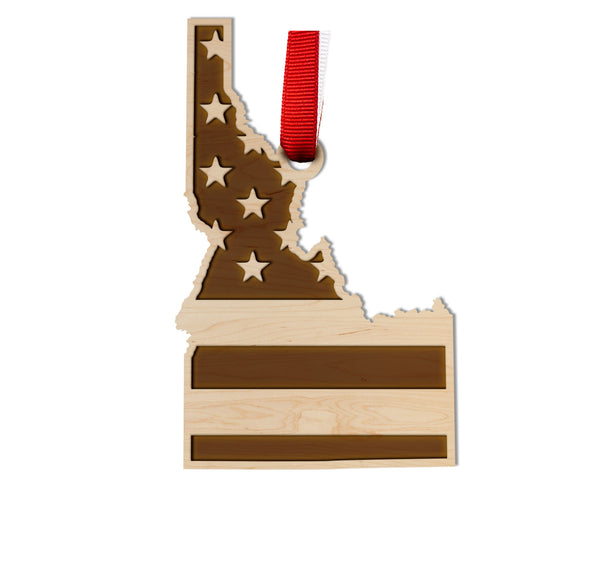 State Flag Ornament Idaho Flag