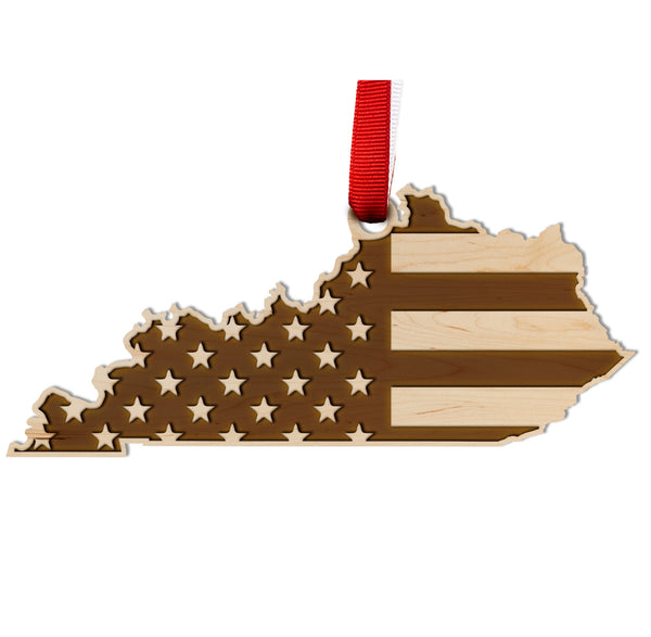 State Flag Ornament Kentucky Flag