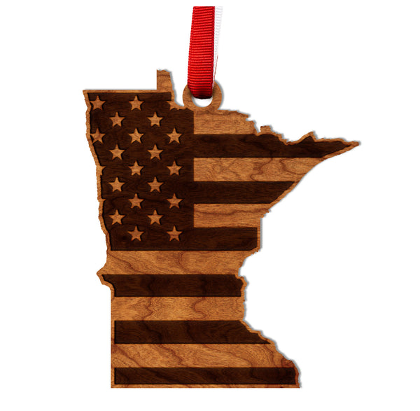 State Flag Ornament Minnesota Flag