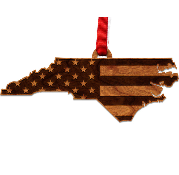 State Flag Ornament North Carolina Flag