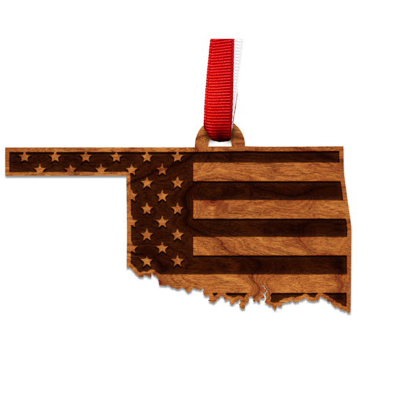 State Flag Ornament Oklahoma Flag