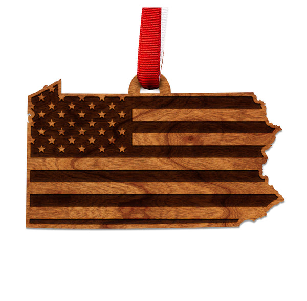 State Flag Ornament Pennsylvania Flag