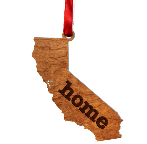 State Map Ornament California