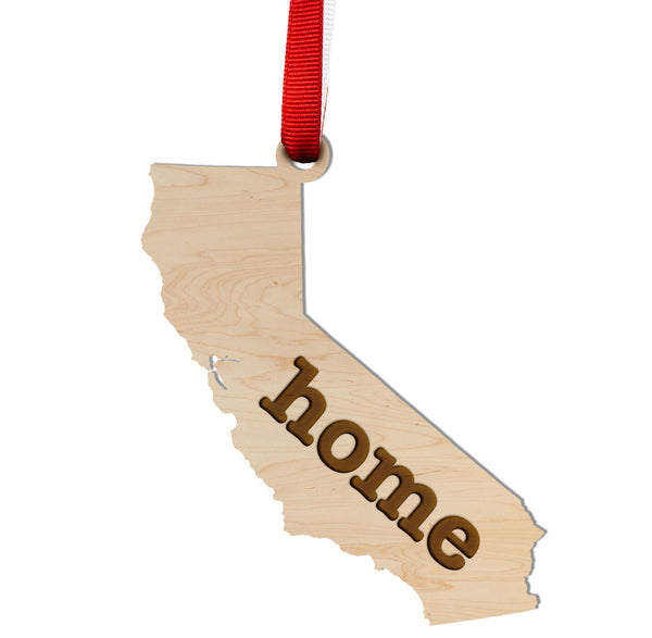 State Map Ornament California