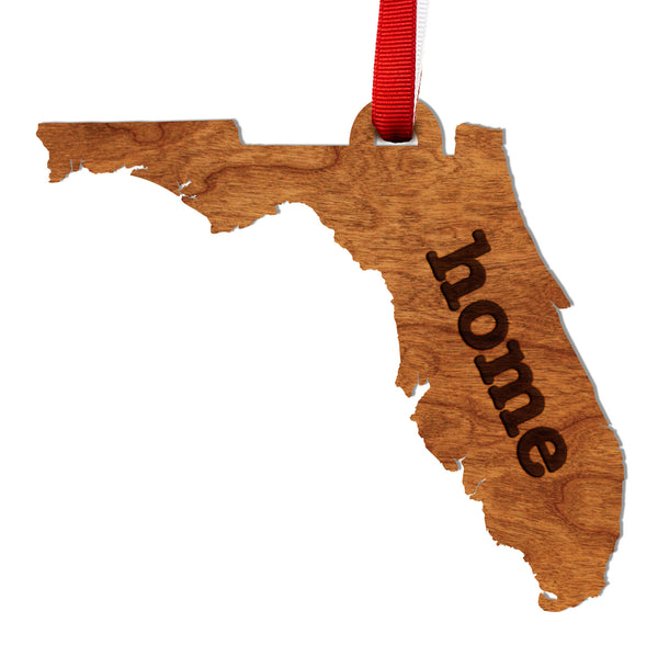 State Map Ornament Florida