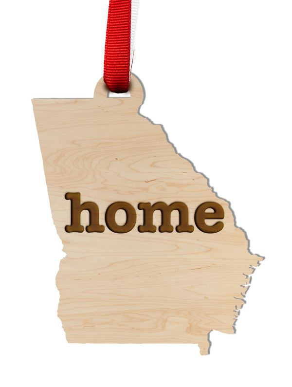 State Map Ornament Georgia