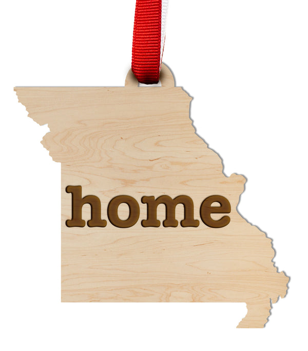 State Map Ornament Missouri