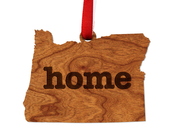 State Map Ornament Oregon