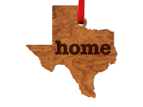 State Map Ornament Texas