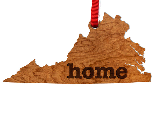 State Map Ornament Virginia