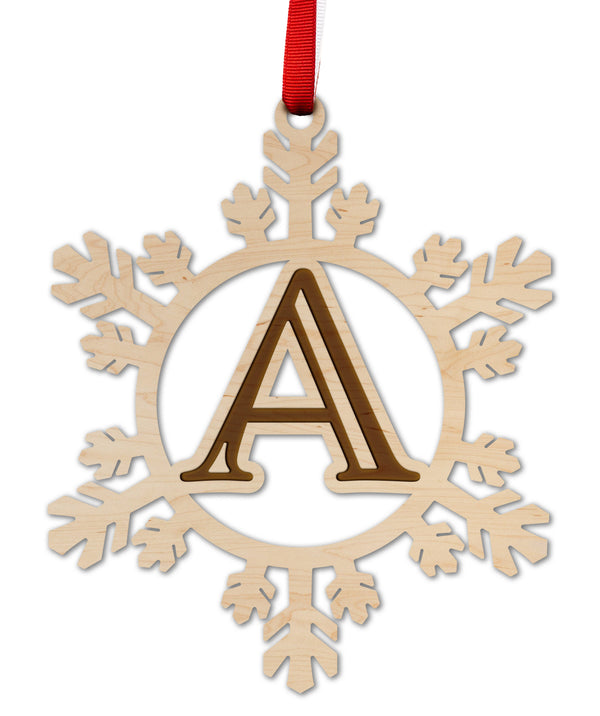 Letter Monogram Ornament A