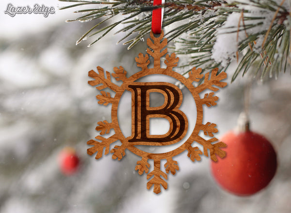 Letter Monogram Ornament B