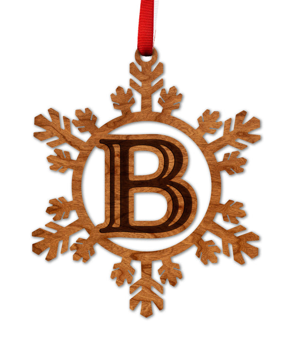 Letter Monogram Ornament B