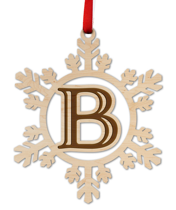 Letter Monogram Ornament B