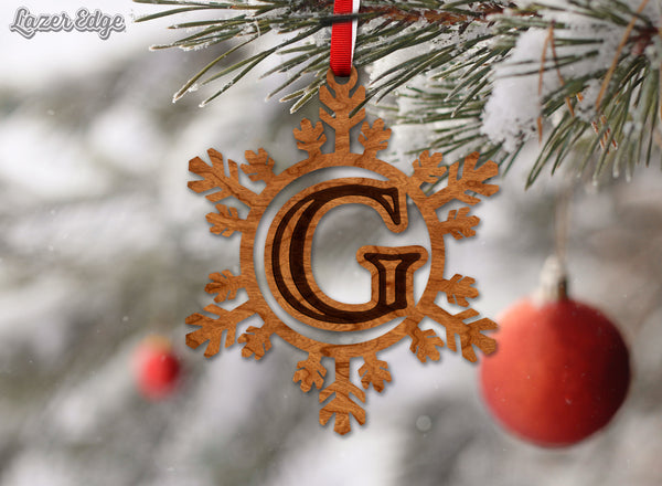 Letter Monogram Ornament G