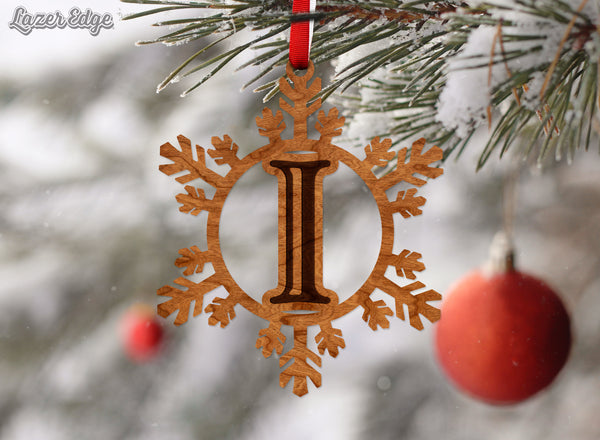 Letter Monogram Ornament I