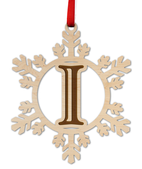 Letter Monogram Ornament I