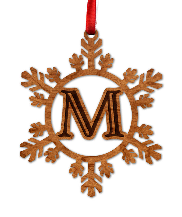 Letter Monogram Ornament M