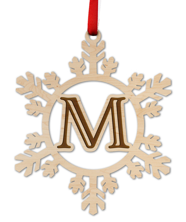 Letter Monogram Ornament M