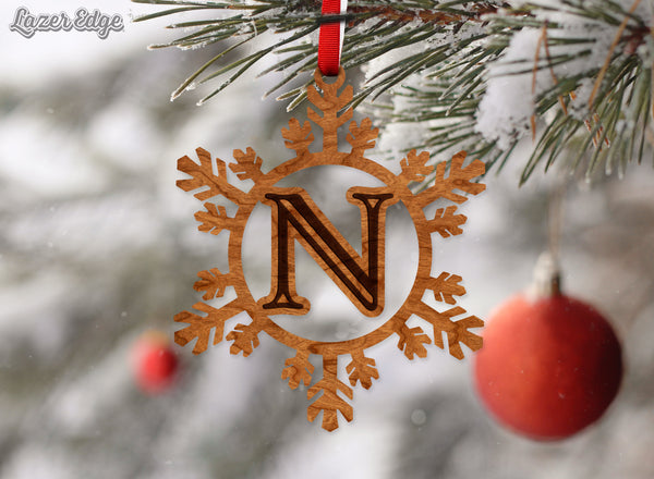 Letter Monogram Ornament N