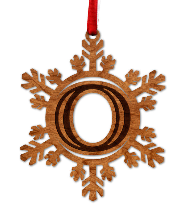 Letter Monogram Ornament O