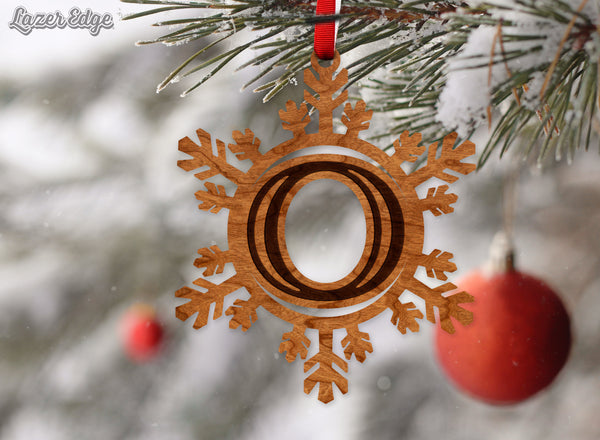 Letter Monogram Ornament O