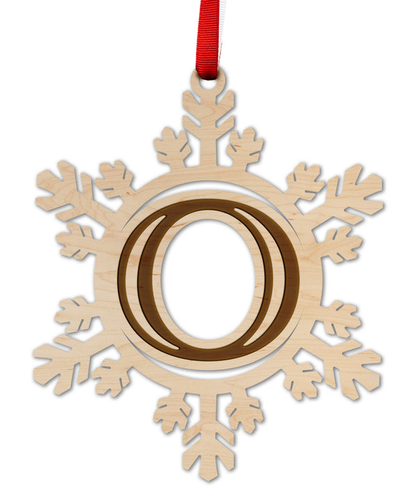 Letter Monogram Ornament O