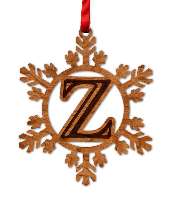 Letter Monogram Ornament Z