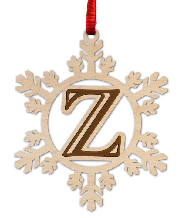 Letter Monogram Ornament Z