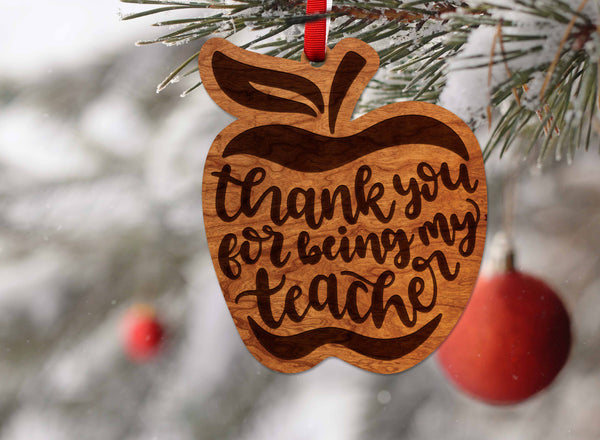 Teacher Ornament Thank You Teacher