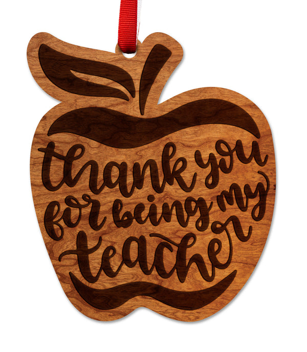 Teacher Ornament Thank You Teacher