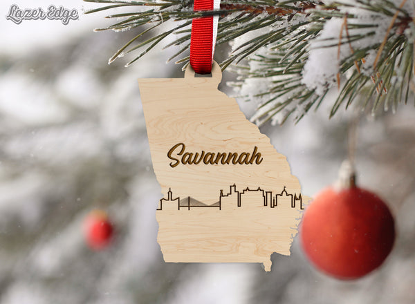 Skyline Ornament Savannah GA