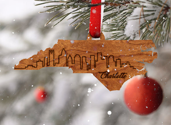 Skyline Ornament Charlotte NC