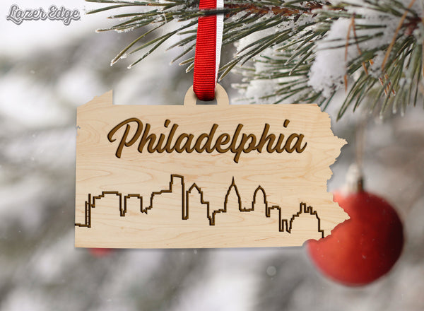 Skyline Ornament Philadelphia PA