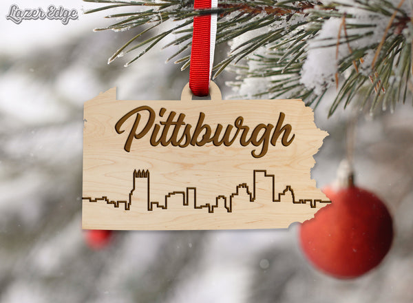 Skyline Ornament Pittsburgh PA