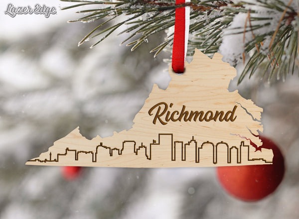 Skyline Ornament Richmond VA