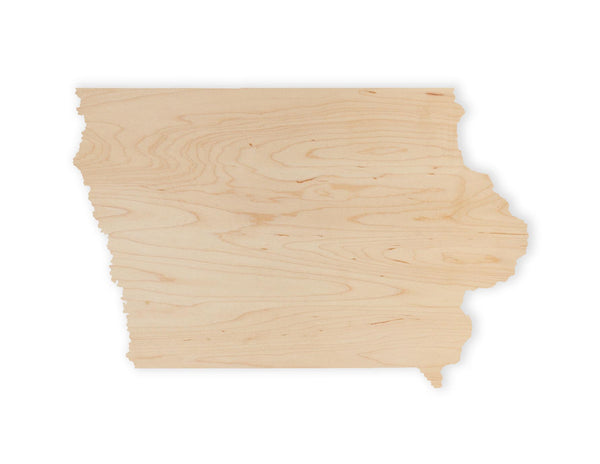 State Map Wall Hanging Iowa